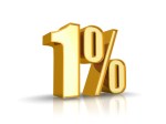 1%